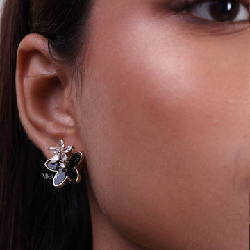 Double Flower Earrings