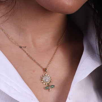 Sunflower Necklace