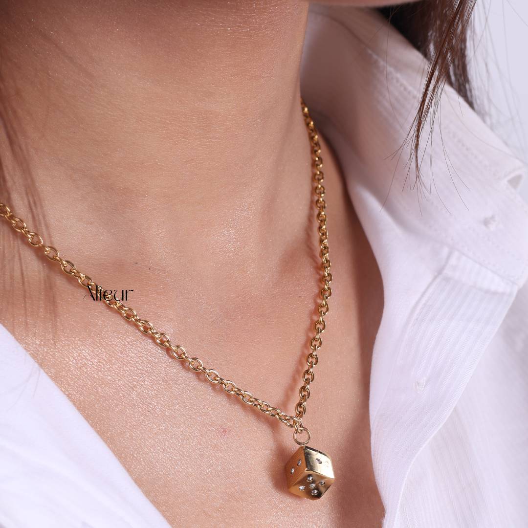 Dice Necklace
